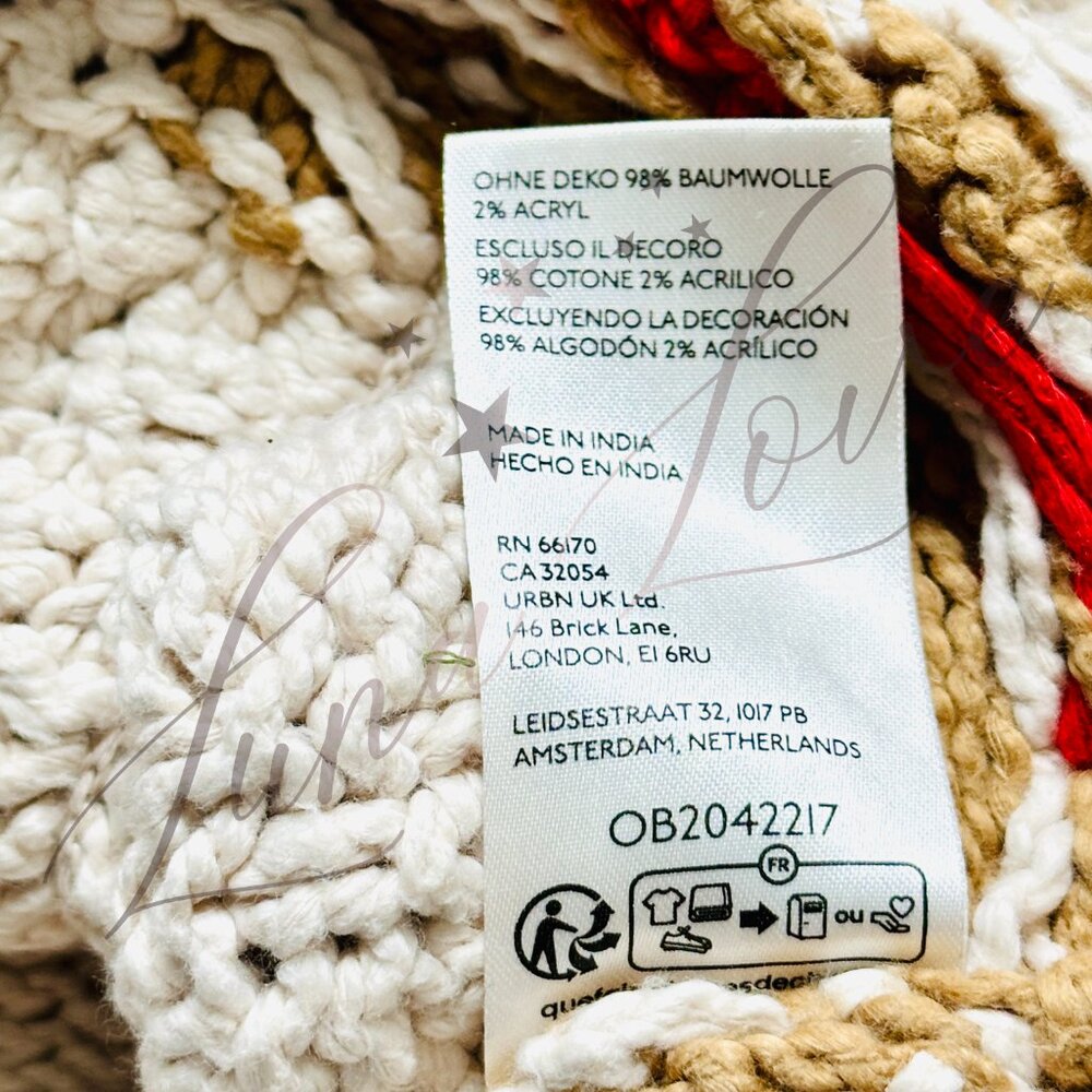 FREE PEOPLE Rosebud Cardigan Knit Embroidered Sweater (size S) NWOT - Picture 9 of 14